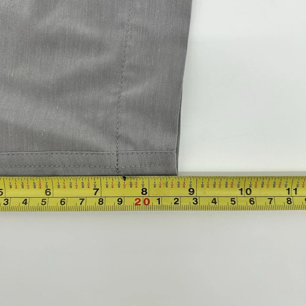 Faherty All Day Shorts Mens 36 OR 38 Gray Stretch Drawstring Hybrid Coastal